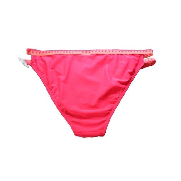 Swimsuits For All red dual crochet straps classic scrunch bikini bottom Women 18 - Picture 7 of 11